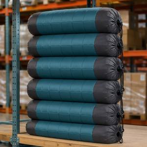 Sac de couchage double imperméable pour l'hiver -20°C ° Couverture de pique-nique matelassée extra large pour l'extérieur, tapis rembourré, OEM personnalisé - Product Image 5