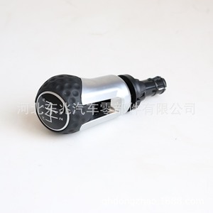 Volkswagen Golf 7 Leather Gear <b>Knob</b> DZ01Q16-2 Ergonomic <b>Shift</b> Lever Handle - Product Image 3