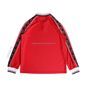 Akilex Cómodas <span class=keywords><strong>camisetas</strong></span> de fútbol <span class=keywords><strong>retro</strong></span> Chándal de fútbol <span class=keywords><strong>retro</strong></span> de manga larga con logotipo personalizado Camiseta de fútbol <span class=keywords><strong>retro</strong></span> más vendidas - Product Image 6