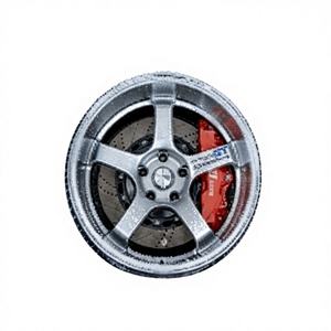 Rines de Aleación de Aluminio 17X8.5 con Borde Plateado Electrochapado, Ajuste Perfecto para Autos Medianos y SUVs, Gran Venta, en Stock - Product Image 1