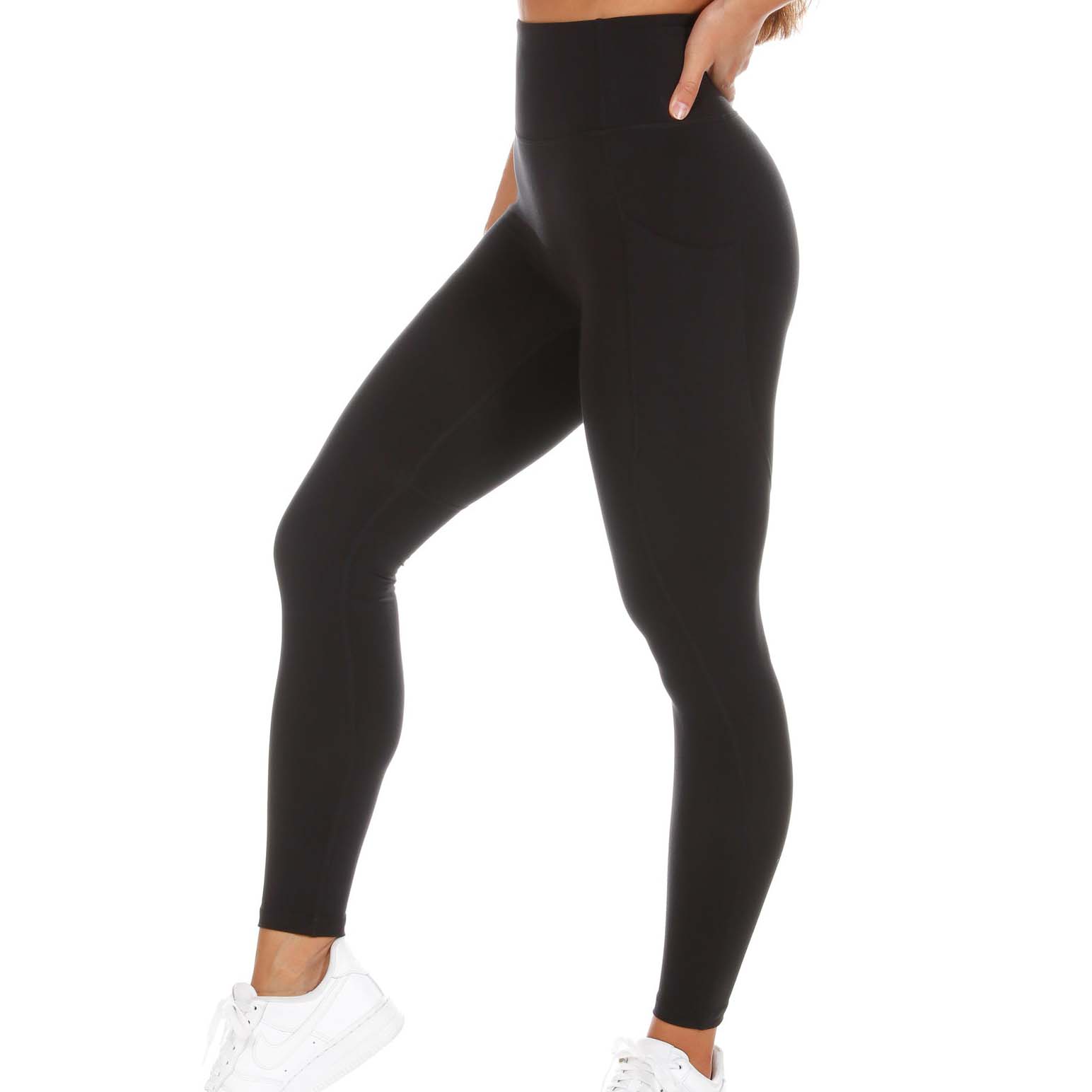Wholesale Women High Waist Butt Lifting Buttery Soft Squat Proof Gym Workout Yoga Leggings