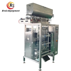 Eruis-Pesadora automática multicabezal 500g 1kg, máquina empacadora de alimentos congelados de cocción rápida, máquina empacadora de filetes de pescado - Product Image 2