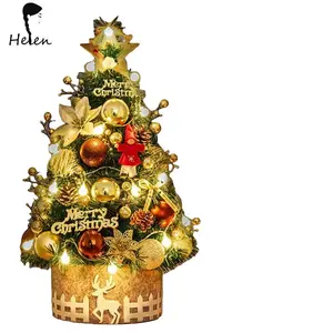 ヘレンミニクリスマスツリーパインコーンレッドフルーツミックスクリスマスツリーカーデコレーションデコレーションクリスマスツリー