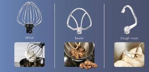 Robot de cuisine professionnel mélangeur sur socle multi-électrique robot culinaire mélangeur de pâte robinet 5kg lumière - Product Image 6
