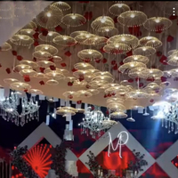 Nouvel ensemble de décoration led de luxe lumières décoratives pour événements de mariage