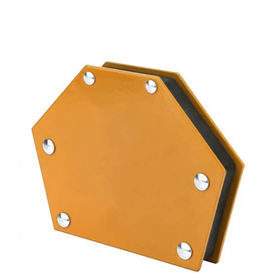 Posizionatore Magnetico per Saldatura 144x110x25 mm in Acciaio, Supporto Multi-Angolare, Forza 34 Kg - Product Image 1
