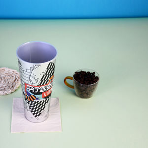 Vaso de Plástico Transparente de Grado Alimenticio, Moldeado por Inyección de PET, Recubierto de Aluminio Premium - Product Image 6