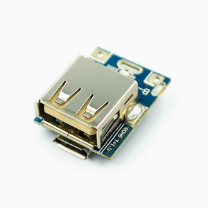 บอร์ดเพิ่มแรงดันไฟฟ้า 5V บอร์ดป้องกันการชาร์จแบตเตอรี่ลิเธียม บอร์ดเพิ่มแรงดันไฟฟ้าสำหรับน้ำหอม บอร์ดหลัก 134N3P ชุดอุปกรณ์ DIY สำหรับชาร์จ - Product Image 3