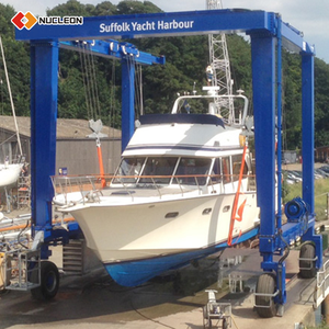 رافعة جسرية آلية لرفع القوارب واليخوت العائمة في الموانئ بسعات 15 طن و20 طن و45 طن و70 طن و80 طن و100 طن - Product Image 3