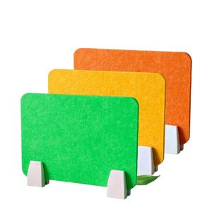 แผงอะคูสติกเส้นใยโพลีเอสเตอร์รีไซเคิลกันเสียงสำหรับโต๊ะทำงานแผงอะคูสติกเพื่อความเป็นส่วนตัวสำหรับสัตว์เลี้ยง - Product Image 3