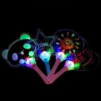 Vente en gros personnalisé Acrylique LED Ventilateur 7 Mode Changement avec Logo Promotionnel de Haute Qualité Salon Publicité Cadeaux Souvenirs