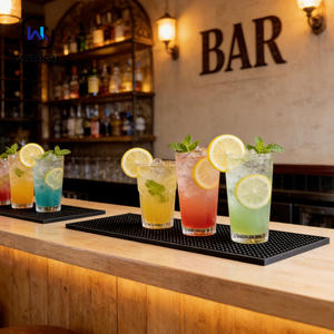 Tapis de bar en PVC pour usine : Tapis de drainage antidérapant pour bars, KTV, restaurants, concessionnaires automobiles, grand tapis en stock, accepte les commandes personnalisées - Product Image 2
