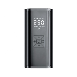 Compresor de Aire Portátil de 12V CC, Inflador de Neumáticos de Auto de 150 PSI, Luz LED, Mini Pantalla Digital, Bomba de Aire Inalámbrica de Plástico - Product Image 1