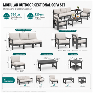 <span class=keywords><strong>Sedie</strong></span> Adirondack in HDPE all'ingrosso per esterni <span class=keywords><strong>con</strong></span> comodi cuscini profondi e <span class=keywords><strong>tavolino</strong></span> da caffè per giardino e bordo piscina - Product Image 3