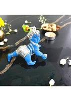 Statue décorative de Krishna, idole religieuse hindoue Laddu Gopal Murti, plaquée argent et or 24 carats, pour Diwali, mariage et décoration intérieure