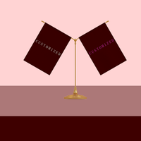 Drapeau double face en polyester personnalisé de haute qualité publicité extérieure intérieure Noël Nouvel An Retour École Pâques Diwali