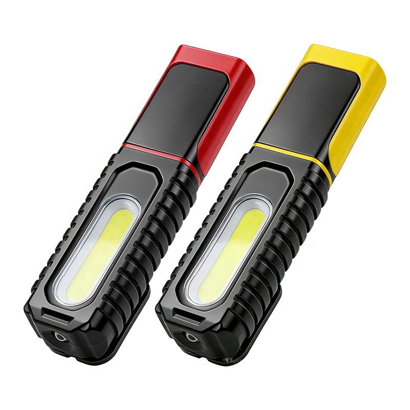 Rotatable LED Flashlight with Magnet Charging Car Repair Inspection Lamp Flashlight Work Lamp Auto Repair Maintenance Lamp