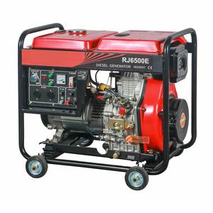 Tengka 8.5kW 8.5kVA for Engine 15L Fuel Tank <b>12V</b> <b>DC</b> Electric Start Portable Diesel Welding Generator Open Frame 1 Year - Product Image 1
