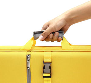 Échantillon gratuit de sac de transport pour queue de billard, portable, multi-poches, 4 queues, 5 shafts - Product Image 4