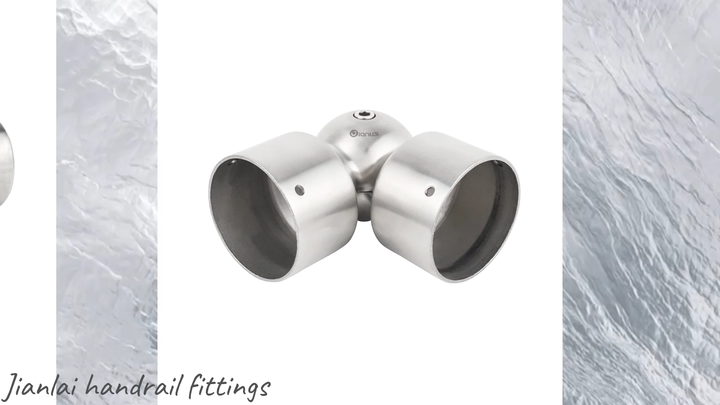 JL-1939 Balcony Railing Joint Fittings Stainless Steel Adjustable ...