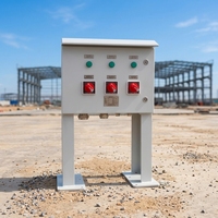 Armoire électrique basse tension personnalisée IP44 en acier, boîtier de commande électrique 400V 63A pour l'automatisation industrielle et le contrôle d'équipements