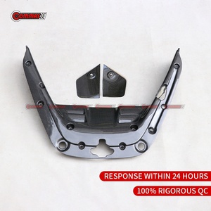 Panel de Bloqueo de la Cubierta del Motor de Fibra de Carbono Seca Estilo OEM de la Mejor Calidad para Ferrari SF90 - Product Image 5