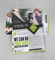 Impression offset personnalisée à bas prix, conception et production de dépliants, affiches, brochures, manuels d'utilisation et instructions publicitaires sur une page.
