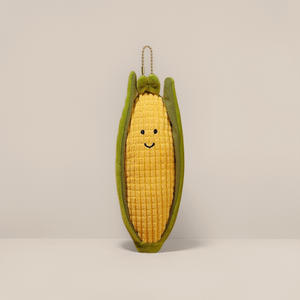 Al por mayor Llaveros de peluche de pimiento rojo suave de 4 pulgadas, Juguetes de peluche personalizados de 10 cm para máquina de garras, Muñeco de planta vegetal unisex - Product Image 6