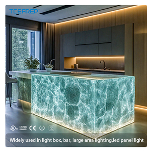 แผงไฟ LED RGBW แบบยืดหยุ่น 24VDC แผ่นไฟแบ็คไลท์ ความสว่างสูง ปรับความสว่างได้ สำหรับติดตั้งบนหินอ่อน หินออนิกซ์ ผนัง เคาน์เตอร์ ขนาด 503x235 มม. - Product Image 6