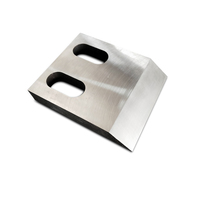 Couteaux de granulation LUK en acier allié D2/SKD11 haute dureté 58-60 HRC, haute précision, pour machine à broyer la noix de coco