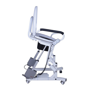 Chaise de toilette électrique Dakang à hauteur réglable, version mobile avec roulettes pour personnes âgées, handicapées et femmes enceintes - Product Image 4