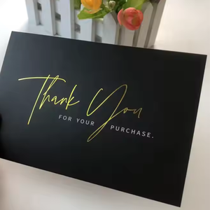 Tarjetas <span class=keywords><strong>de</strong></span> Agradecimiento Personalizadas con Impresión <span class=keywords><strong>de</strong></span> Logotipo, Tarjetas <span class=keywords><strong>de</strong></span> Felicitación y Postales - Product Image 6
