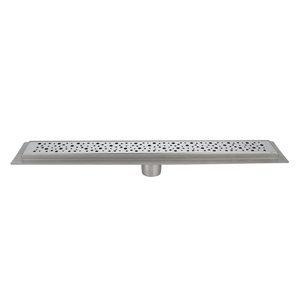 Desagüe de suelo de salida de 95mm para baño e inodoro, desagüe de suelo de ducha lineal, ducha de estilo cuadrado, desagüe de suelo de acero inoxidable - Product Image 5