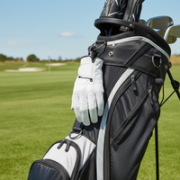 Gant de golf authentique unisexe en peau de mouton de qualité supérieure 2026 respirant pour main gauche, grande taille avec fermeture auto-agrippante