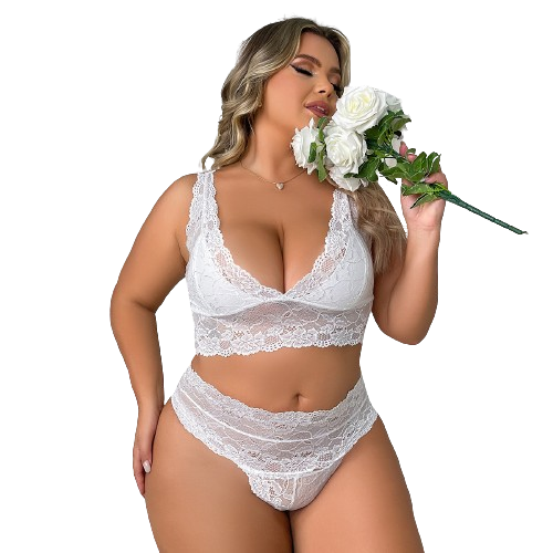 Lingerie Sexy de Renda Grande para Mulheres, Roupa de Dormir Ertica Plus  Size| Alibaba.com