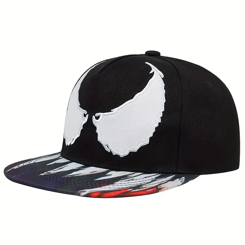 ขายส่งแบนขอบหมวกฮิปฮอปแฟชั่นปีกเย็บปักถักร้อยเบสบอลหมวกพิมพ์ Sun Shade หมวกอินเทรนด์