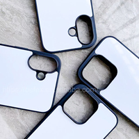 Nouveau Venir Antidérapant TPU Côté Vente En Gros Usine 2D TPU Sublimation Téléphone Cas Pour iphone 16 pro max Caméra Ouverte