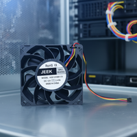 Ventilateur de serveur haute vitesse JEEK 12V 2.45A 12038 4200 tr/min à haut débit d'air pour la ventilation des stations de télécommunications et des armoires industrielles