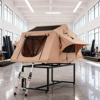Carpas para Automóviles de Fabricantes OEM para Campamentos al Aire Libre, Carpas Inflables para 3-4 Personas con Aislamiento Ligero y Techo Suave