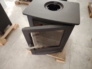 Nuevo Diseño de Chimenea de Hierro Fundido Independiente para Villa, Precio de Fábrica, Alta Calidad, Personalizable, 9 kW, Mini Chimenea Ecológica de Leña para Sala de Estar - Product Image 5