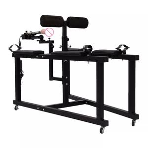 Kniehocker Möbel BDSM Fesselrahmen Pärchen Liebe Spaß Position Handschellen Sexspielzeug <span class=keywords><strong>Massage</strong></span>-Dildo Sexmaschine Stuhl - Product Image 3