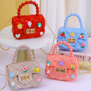 Nouveau Sac Mini Fait Main 2025 pour Femmes et Enfants, Ensemble DIY Patch Sac Bandoulière Chaîne Personnalisable, Porte-Monnaie Enfants Sac Gelée - Product Image 3