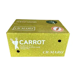 Custom Strong Cardboard 5 Layers Cheery Apple Packaging vegetable packaging box Corrugated