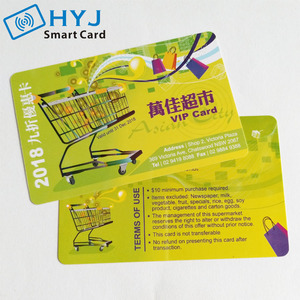 plástico de tamaño recompensas tarjeta de regalo <span class=keywords><strong>vuelos</strong></span> de código de barras de la tarjeta de membresía - Product Image 2