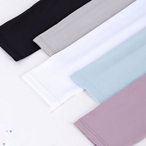 Cooling Men Women Sun Cotton Stretch Sleeves Breathable Uv <b>Arm</b> <b>Covers</b> for Running Cycling Training Gym Sports - Product Image 3