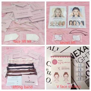 40 pezzi nastro per Lifting viso invisibile nastro per Lifting collo che nasconde le rughe che sollevano la pelle cadente nastri istantanei per il viso - Product Image 5