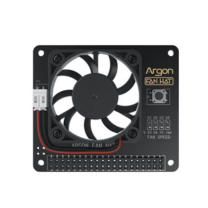 Factory Argon Fan HAT Uses a 40mm Cooling Fan to Prevent Overheating on the <strong>Raspberry</strong> <strong>Pi</strong> <strong>3</strong> and <strong>Raspberry</strong> <strong>Pi</strong> <strong>4</strong> - Product Image 1