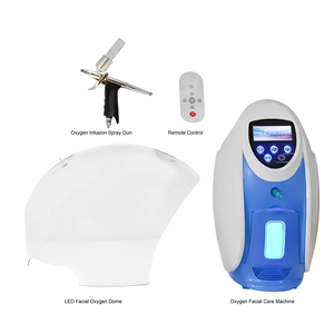 Appareil de soin du visage à oxygène en forme de dôme, pulvérisateur de bureau pour hydratation profonde, anti-acné, rajeunissement de la peau, compatible US/AU, garantie 1 an, ABS - Product Image 5