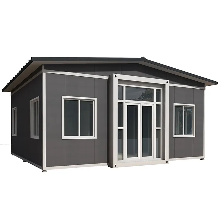 Prefabricated Office Villa Hotel Build Container Portable Building Modular House Light Steel Foldable Prefab Container Houses