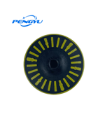 Disque à poils industriels de 4,5 pouces de qualité supérieure # Disque abrasif 80 haute dureté grain 50, 25 mm, pour polisseuse métallique à montage OEM